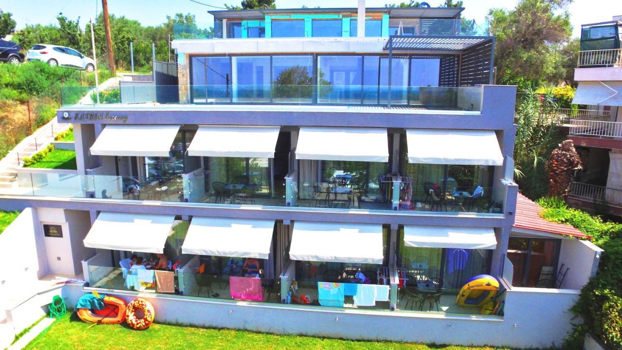 Katrin Luxury Studios Nea Moudania Esterno foto